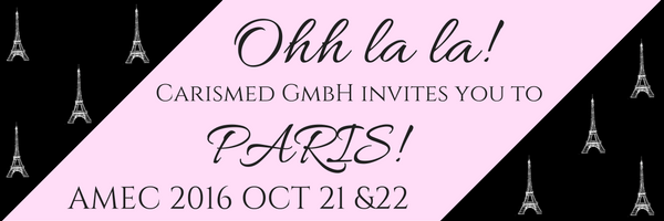 Ohh la la! Carismed GmbH invites you to Paris! Ohh la la! Carismed GmbH invites you to Paris!